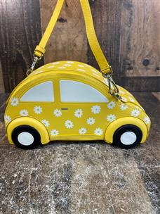 KATE SPADE BEEP BEEP CAR DAISY CROSSBODY - YELLOW Good | A1 Hawk